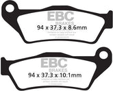 EBC-Brakes British Made Kevlar® Organic FA Series Brake Pads to fit Rear Right