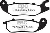 EBC-Brakes British Made Kevlar® Organic FA Series Brake Pads to fit Front Right