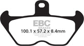 EBC-Brakes British Made Kevlar® Organic FA Series Brake Pads to fit Front Left