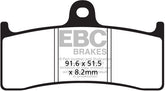EBC-Brakes British Made Kevlar® Organic FA Series Brake Pads to fit Front Left