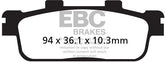 EBC-Brakes Carbon TT Pads for Enduro/MX Bikes to fit Rear Left