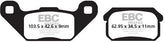 EBC-Brakes Carbon TT Pads for Enduro/MX Bikes to fit Rear Right