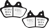 EBC-Brakes British Made Kevlar® Organic FA Series Brake Pads to fit Rear Left