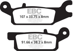 EBC-Brakes R Series Heavy Duty Sintered Brake Pads to fit Front Left