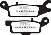 EBC-Brakes Carbon TT Pads for Enduro/MX Bikes to fit Rear Left