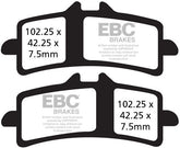 EBC-Brakes USA Made Double-H Series Sintered Brake Pads to fit Front Left