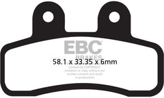 EBC-Brakes British Made Kevlar® Organic FA Series Brake Pads to fit Front Left