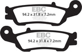 EBC-Brakes Carbon TT Pads for Enduro/MX Bikes to fit Front Left