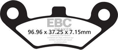 EBC-Brakes R Series Heavy Duty Sintered Brake Pads to fit Front Left