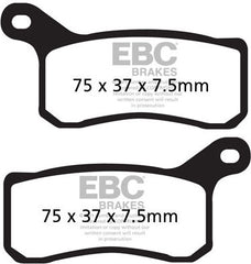 EBC-Brakes R Series Heavy Duty Sintered Brake Pads to fit Front Left