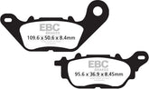 EBC-Brakes British Made Kevlar® Organic FA Series Brake Pads to fit Front Right