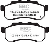 EBC-Brakes Carbon TT Pads for Enduro/MX Bikes to fit Front Left