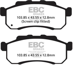 EBC-Brakes Carbon TT Pads for Enduro/MX Bikes to fit Front Right