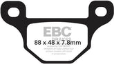 EBC-Brakes British Made Kevlar® Organic FA Series Brake Pads to fit Front Left