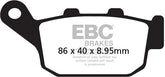 EBC-Brakes British Made Kevlar® Organic FA Series Brake Pads to fit Rear Right