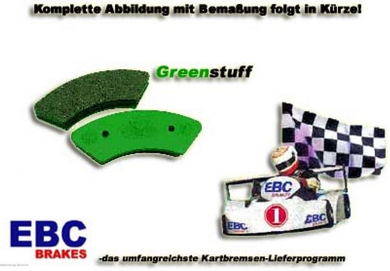 EBC BRAKES FA506AS Greenstuff Bremsbeläge | FA506AS