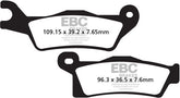EBC-Brakes Carbon TT Pads for Enduro/MX Bikes to fit Front Right