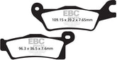 EBC-Brakes Carbon TT Pads for Enduro/MX Bikes to fit Front Left