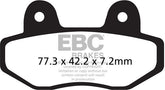 EBC-Brakes Carbon TT Pads for Enduro/MX Bikes to fit Front Left