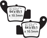 EBC-Brakes Carbon TT Pads for Enduro/MX Bikes to fit Rear Right
