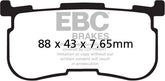 EBC-Brakes British Made Semi-Sintered V-Pads to fit Rear Left
