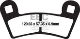 EBC-Brakes Carbon TT Pads for Enduro/MX Bikes to fit Front Left