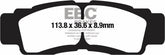 EBC-Brakes Carbon TT Pads for Enduro/MX Bikes to fit Front Left