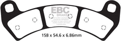 EBC-Brakes R Series Heavy Duty Sintered Brake Pads to fit Front Left