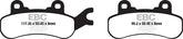 EBC-Brakes Carbon TT Pads for Enduro/MX Bikes to fit Front Left