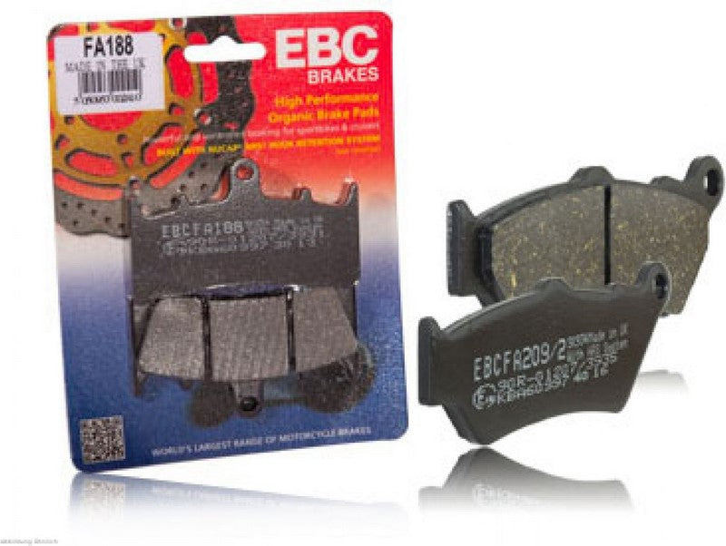 EBC BRAKES FA722 Blackstuff Bremsbeläge (organisch) | FA722
