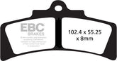 EBC-Brakes GFA Sintered Race Brake Pads to fit Front Left