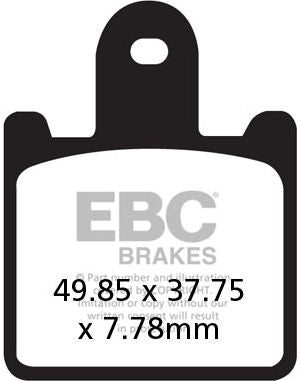 EBC-Brakes GPFAX Sintered Road Brake Pads to fit Front Left