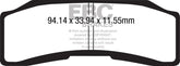 EBC-Brakes GPFAX Sintered Road Brake Pads to fit Front Left