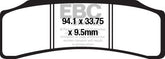 EBC-Brakes GPFAX Sintered Road Brake Pads to fit Front Left
