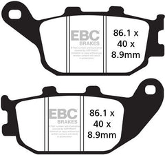 EBC-Brakes SFA Series Scooter Organic Pads to fit Rear Right