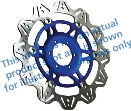 EBC-Brakes Vee-Series Sport Bike Disc (Blue Hub) to fit Front Left