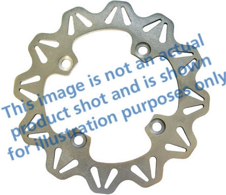 EBC-Brakes Rear Vee Rotor stainless to fit Front Right