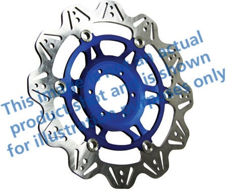 EBC-Brakes Vee-Series Sport Bike Disc (Blue Hub) to fit Front Left