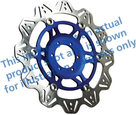 EBC-Brakes Vee-Series Sport Bike Disc (Blue Hub) to fit Front Left