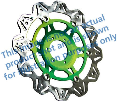 EBC-Brakes Vee-Series Sport Bike Disc (Green Hub) to fit Front Left