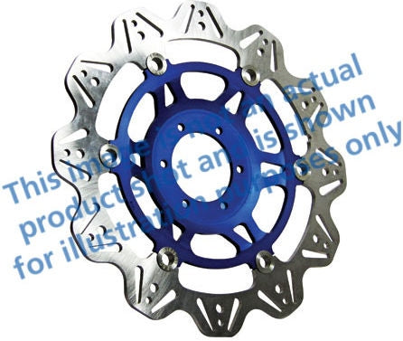 EBC-Brakes Vee-Series Sport Bike Disc (Blue Hub) to fit Front Left