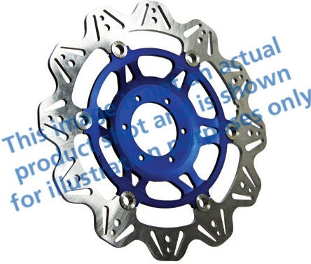 EBC-Brakes Vee-Series Sport Bike Disc (Blue Hub) to fit Front Left