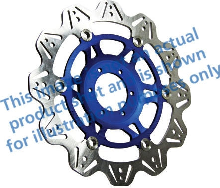 EBC-Brakes Vee-Series Sport Bike Disc (Blue Hub) to fit Front Left