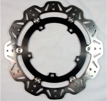 EBC-Brakes Vee-Series Sport Bike Disc (Black Hub) to fit Front Left