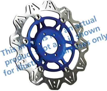 EBC-Brakes Vee-Series Sport Bike Disc (Blue Hub) to fit Front Left