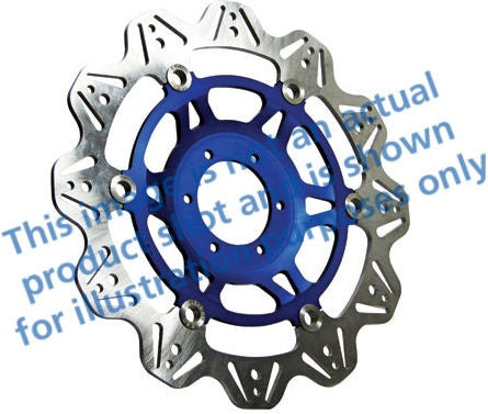 EBC-Brakes Vee-Series Sport Bike Disc (Blue Hub) to fit Front Left