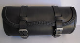 Ends Cuoio Big Round, Tool Bag, Leather Color: Black, Left | b-ro-n