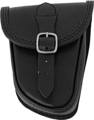 Ends Cuoio 2017-Later Triumph Street-Twin/Thruxton/Bonneville/Scrambler/Street Scrambler Rocker Small Leather, Black | rkr.n