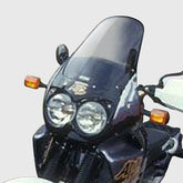 Ermax high protection screen (10cm + ) ermax for AFRICA TWIN 750 1990-1995 sky blue | 010100020