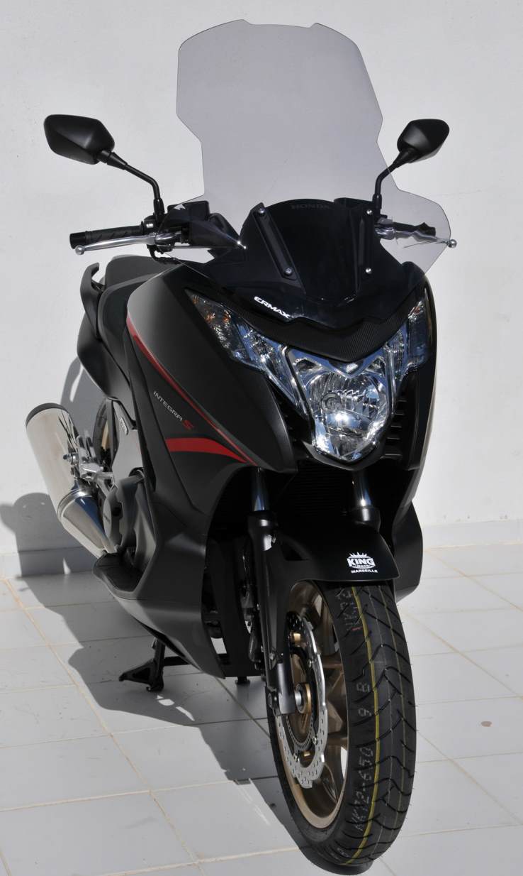 Ermax scooter windshield ermax high protection (66 cm ) for 700 integra 2012/2013 clear | 010101129